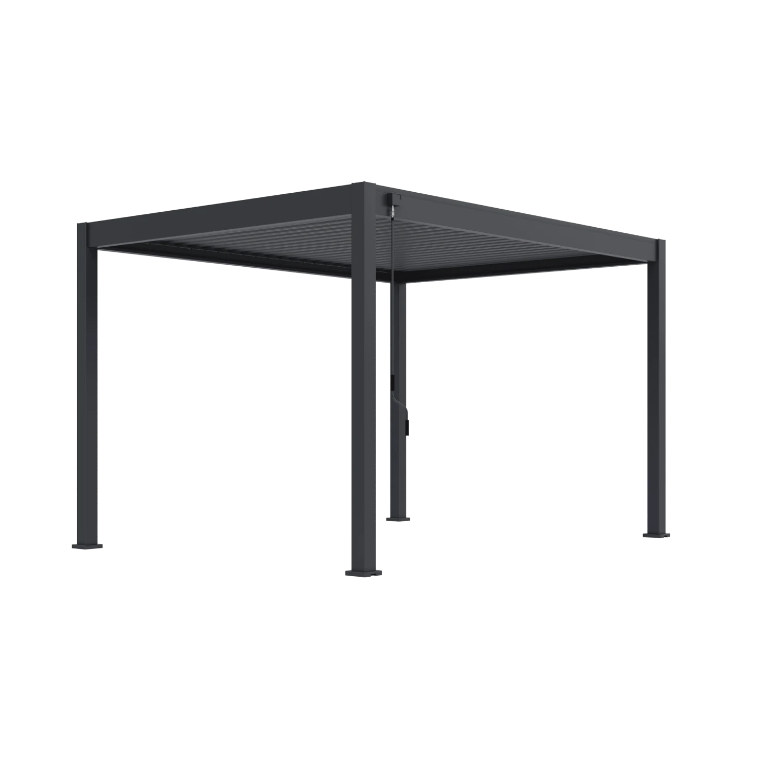 Merkloos Orion Comfort 300 X 360 Cm Terrasoverkapping - Antraciet 5 Merkloos Orion Comfort 300 X 360 Cm Terrasoverkapping - Antraciet - Afbeelding 5