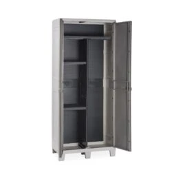 Merkloos Toomax Woody's XL Utility Hoog Opbergkast - Grijs -Merkloos 9425174cac0940bb