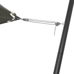 Merkloos Maanta EZ Mast 80° Basisplaat Schaduwdoek Paal - Anthracite -Merkloos 98c20cfb2d2beeaf