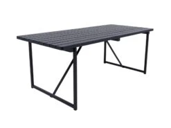 Merkloos MaximaVida Riga 200 Cm Blackwash Tuintafel