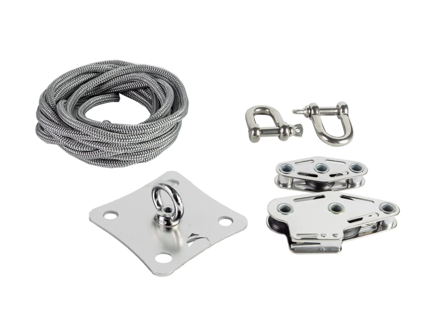 Merkloos Maanta Muscle X3 Bevestigingsset Voor Schaduwdoek 2 Merkloos Maanta Muscle X3 Bevestigingsset Voor Schaduwdoek - Afbeelding 2