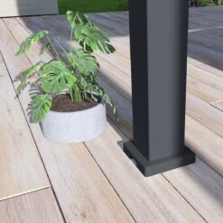 Merkloos Novum ORION 300 X 300 Cm Terrasoverkapping - Anthracite -Merkloos ba9fd18ea8e25ec4