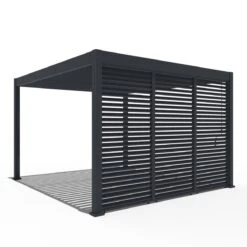 Merkloos Orion 110 Cm Kantelbaar Shutterpaneel - Anthracite -Merkloos baddfb067c8a6a66