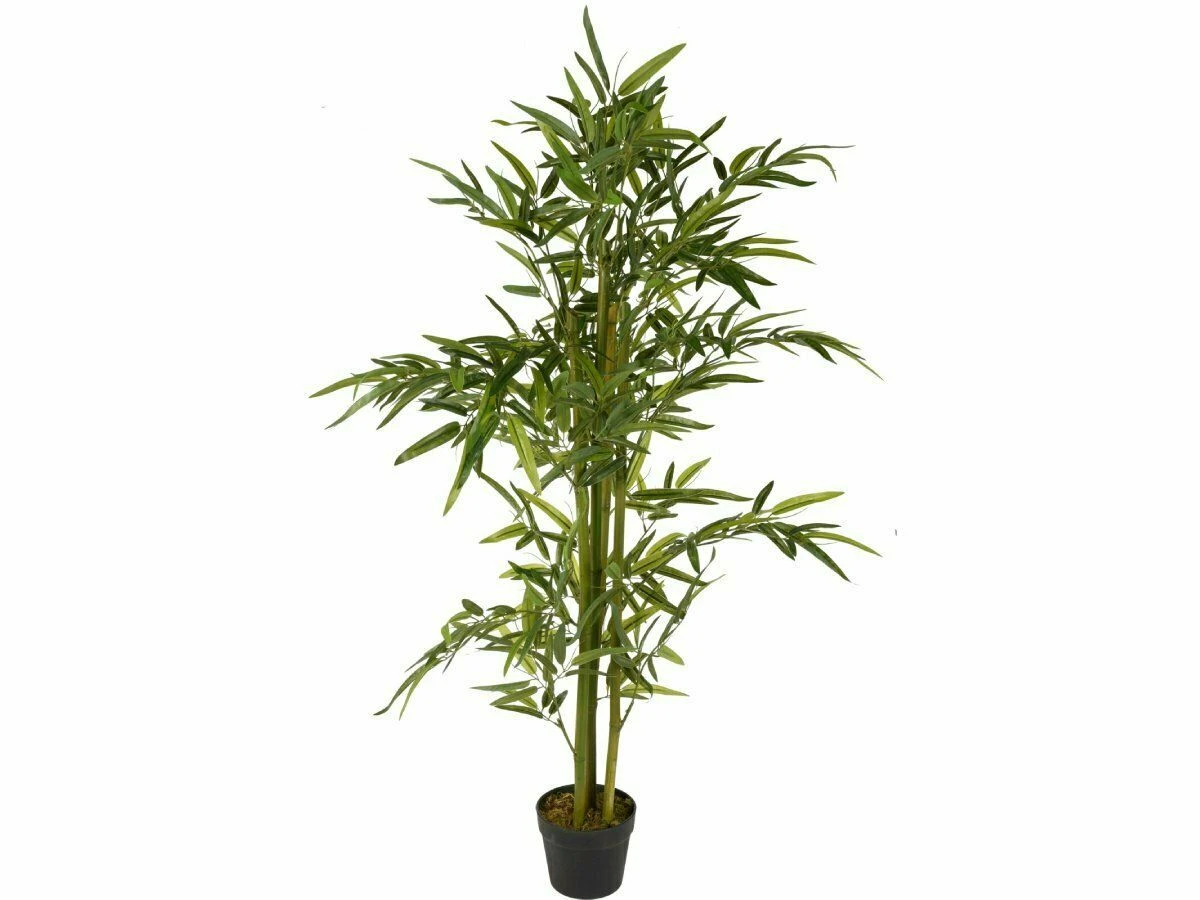 Merkloos Bamboo In Pot 130 Cm Kunstplant 1 Merkloos Bamboo In Pot 130 Cm Kunstplant