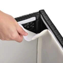 Merkloos Ikaria Polyrotan Zwarte Opbergbox -Merkloos bbdbcabdb592a720