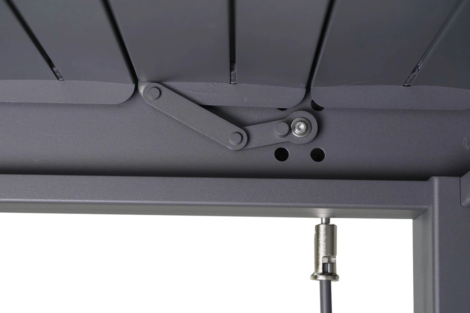 Merkloos Mirador Deluxe 360 X 400 Cm Overkapping - Antraciet 5 Merkloos Mirador Deluxe 360 X 400 Cm Overkapping - Antraciet - Afbeelding 5