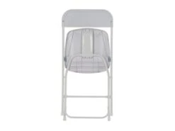 Merkloos Perel Uitklapbare Stoel - Wit -Merkloos cb3c8eddd6b22f18