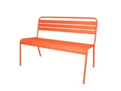 Merkloos MaximaVida Max 120 Cm Metalen Tuinbank - Orange