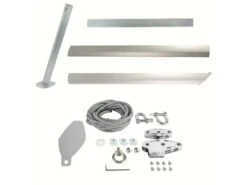 Merkloos Maanta Alu Simple 75° Basisplaat Schaduwdoek Paal -Merkloos d2b0e1ea486f5f46