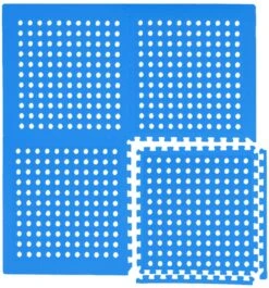 Merkloos Eyepower 62x62cm Set Van 32 Zwembad Vloertegels - Blue