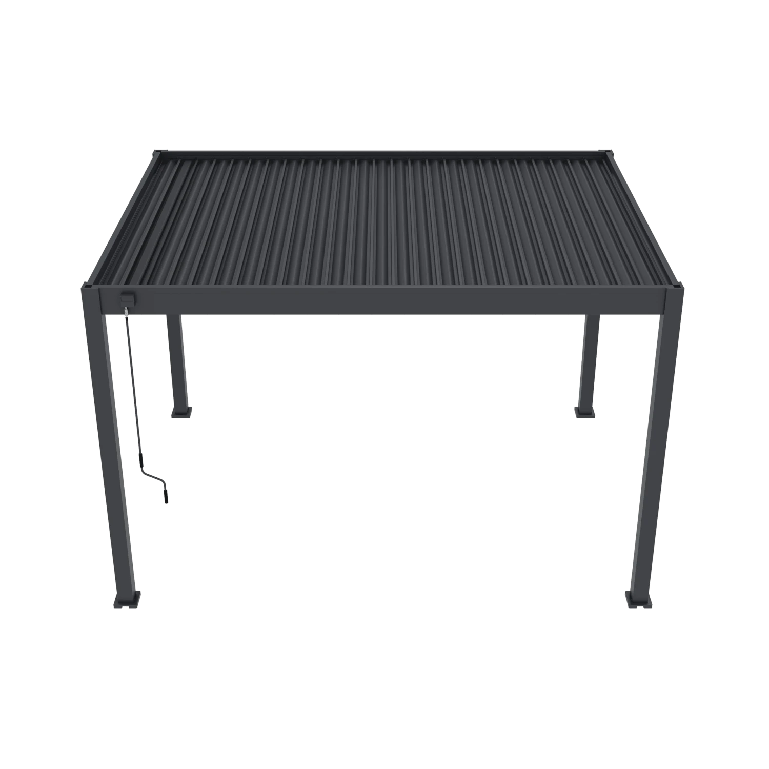 Merkloos Orion Comfort 300 X 360 Cm Terrasoverkapping - Antraciet 6 Merkloos Orion Comfort 300 X 360 Cm Terrasoverkapping - Antraciet - Afbeelding 6