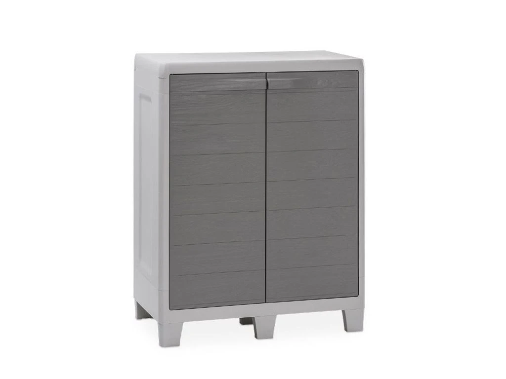 Merkloos Toomax Woody's XL Laag Opbergkast - Grey 1 Merkloos Toomax Woody's XL Laag Opbergkast - Grey