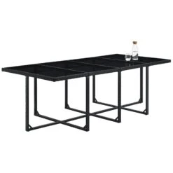 Merkloos Baracoa XXL Polyrotan Zwarte Diningset 9 Merkloos Baracoa XXL Polyrotan Zwarte Diningset -Merkloos ede8b795c160e994