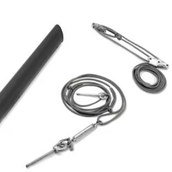 Merkloos Maanta EZ Mast 80° Basisplaat Schaduwdoek Paal - Anthracite -Merkloos ef92e5b6aa7d8f81