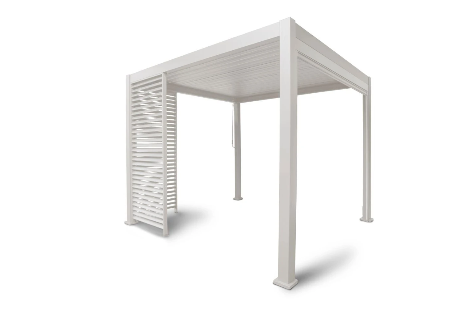 Merkloos Novum Mirador 3M 93 X 238,25 Louvre Shutter Paneel - White 2 Merkloos Novum Mirador 3M 93 X 238,25 Louvre Shutter Paneel - White - Afbeelding 2