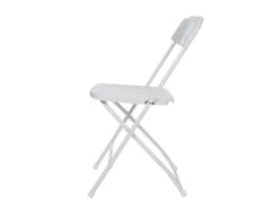 Merkloos Perel Uitklapbare Stoel - Wit -Merkloos f1451b47c99ddb87