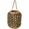Merkloos H & S Decoration Ø 21 X 25 Cm Lantaarn - Green Natural