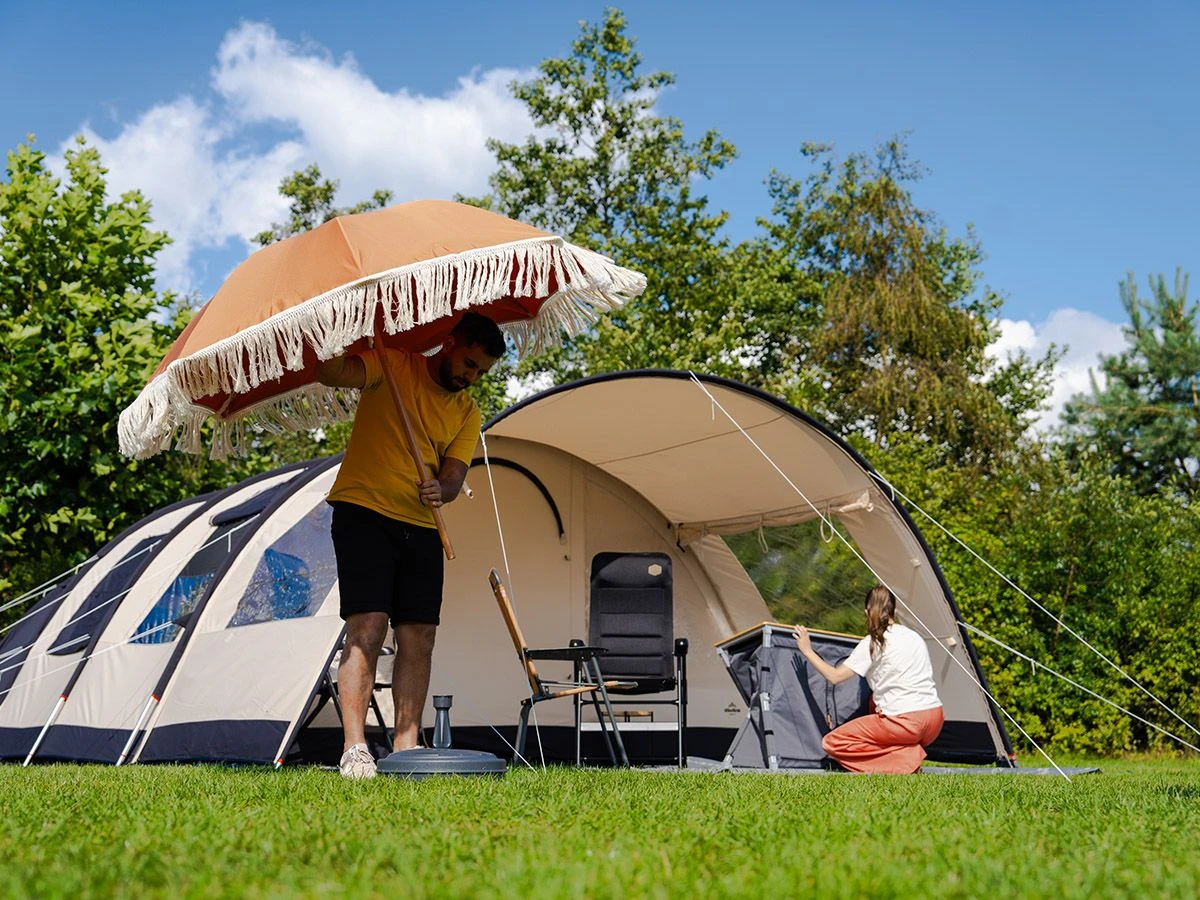 Merkloos Outdoor Soft Terra Polyester Parasol 3 Merkloos Outdoor Soft Terra Polyester Parasol - Afbeelding 3