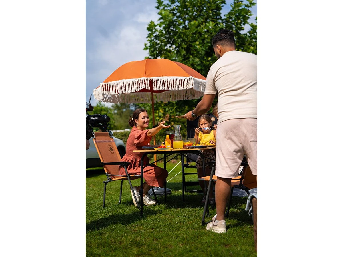 Merkloos Outdoor Soft Terra Polyester Parasol 5 Merkloos Outdoor Soft Terra Polyester Parasol - Afbeelding 5